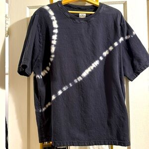 Zara Man Relaxed Fit Heavyweight T-Shirt - Tie-Dye Styled